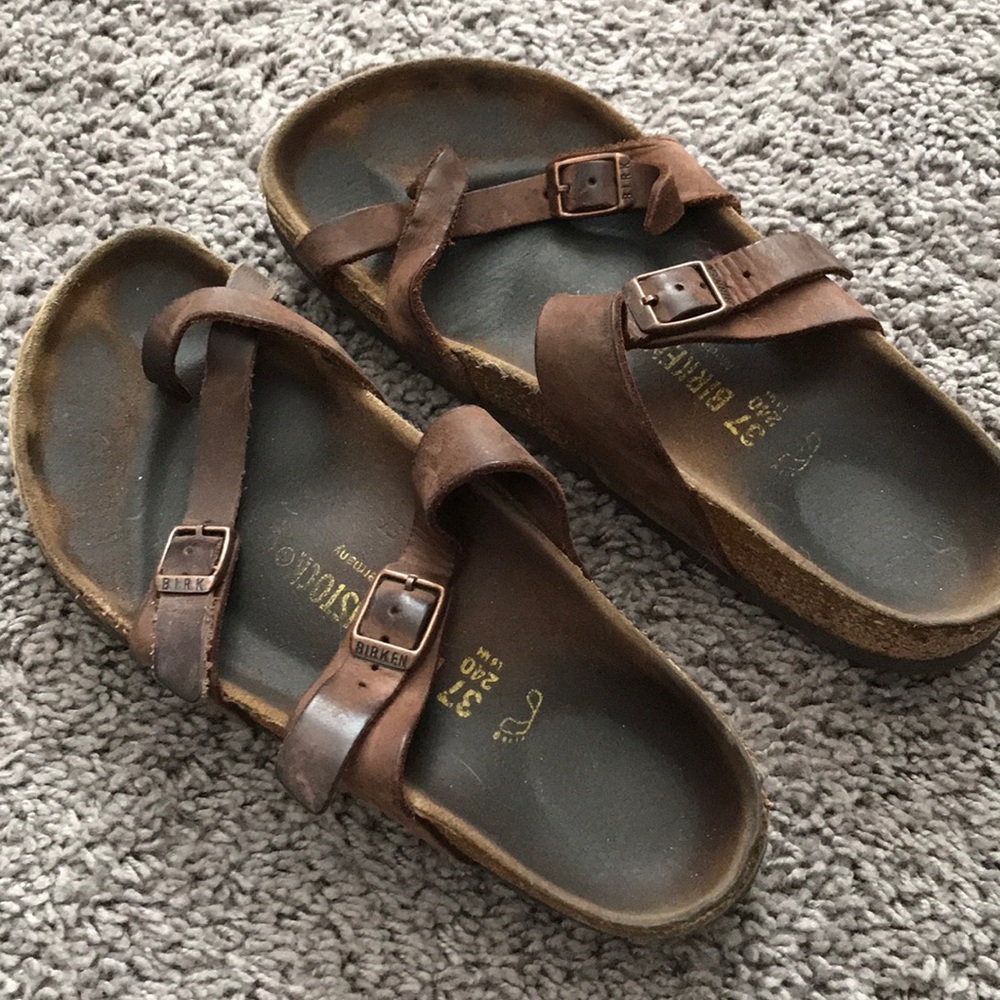 Birkenstock sandals. Great for summer!